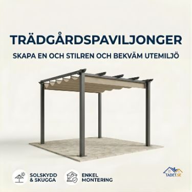 ❯ Trädgårdspaviljonger