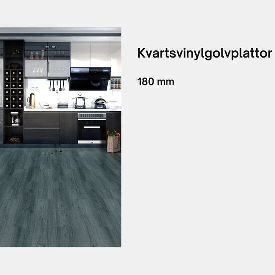 Kvartsvinylgolvplattor 180 mm