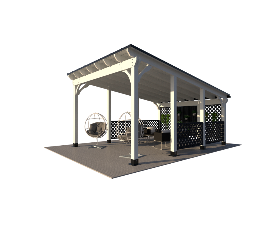 Trädgårdspaviljonger